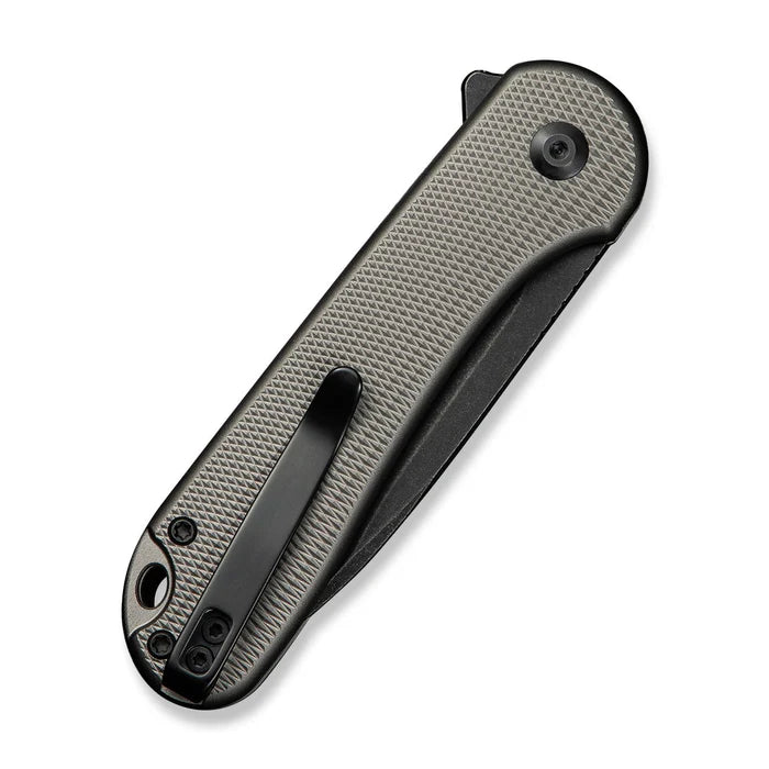 CIVIVI Button Lock Elementum II Flipper Knife Aluminum Handle #C18062PD-1