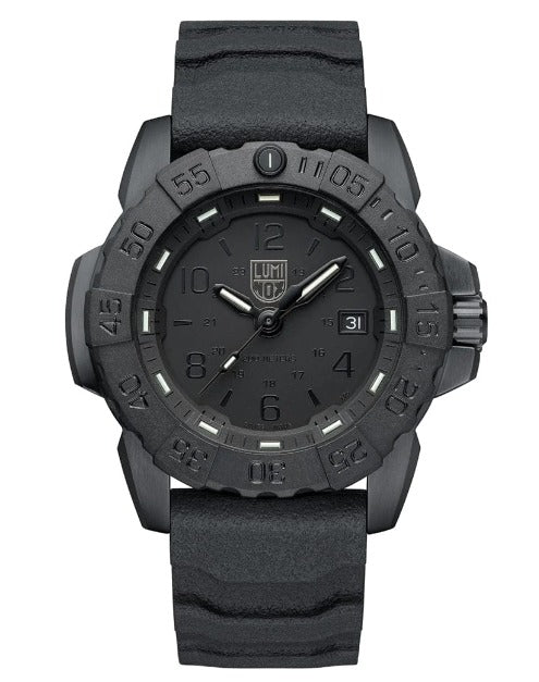 LUMINOX NAVY SEAL STEAL 3250 TIME DATE SERIES #XS.3251.BO.CB