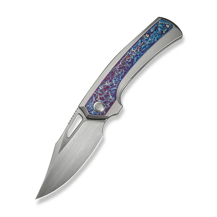 WEKNIFE Nefaris Flipper & Thumb Hole Knife Titanium Handle #WE22040FA-1