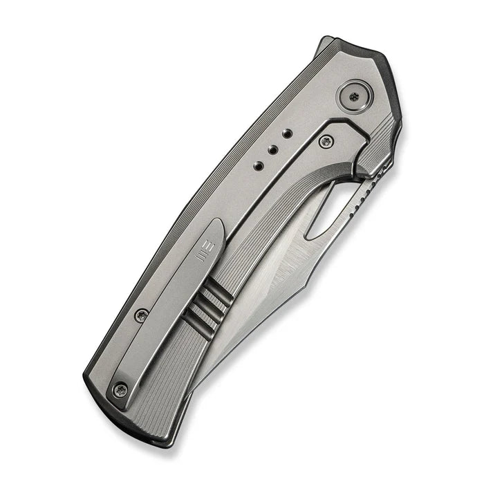 WEKNIFE Nefaris Flipper & Thumb Hole Knife Titanium Handle #WE22040FA-1