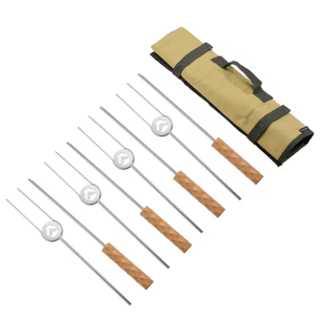 Two-stage roasting fork set of four #MK-4