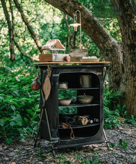 Outdoor Folding Kitchen Shelf Table From Naturehike #NH22JU015