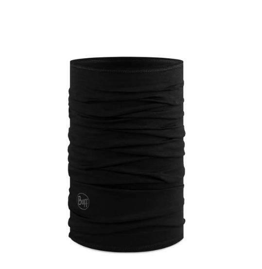 Buff LW Merino Wool Solid Black Adult SS23 #BF100637