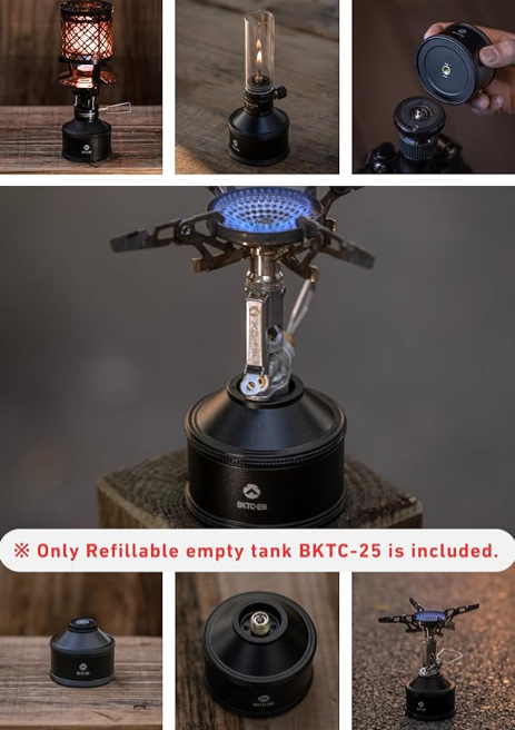 Refillable Isobutane Gas Tank 35g #BKTC-28