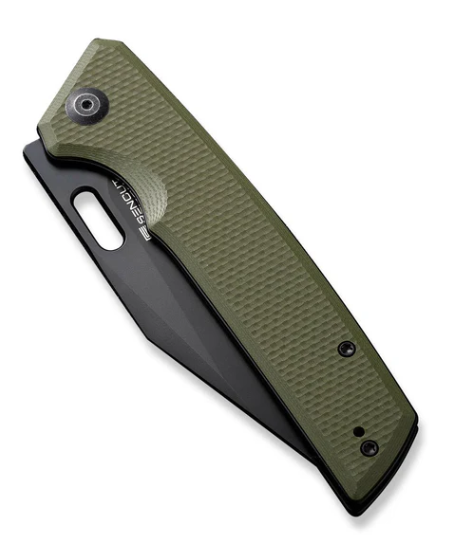 SENCUT GlideStrike Folding Knife - OD Green G10 #S23018-3