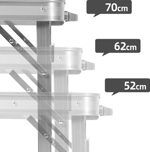 FOLDABLE TALE SIZE 120*60 ROUND LEG