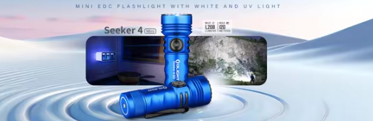 Olight Seeker 4 Mini Blue 1200 lumens