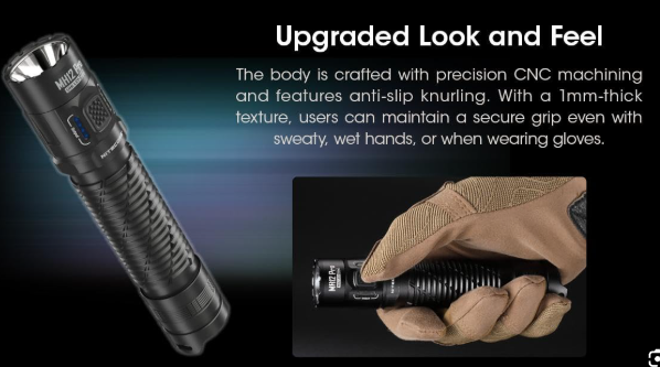 NITECORE MH12 Pro 3300 Lumen USB-C Rechargeable Flashlight