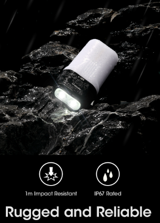 Nitecore LR70 USB-C Rechargeable LED Flashlight - 3000 Lumens