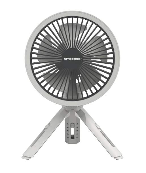 Nitecore NEF10 Multipurpose Portable Fan Built-in 10,000mAh Powerbank Battery White