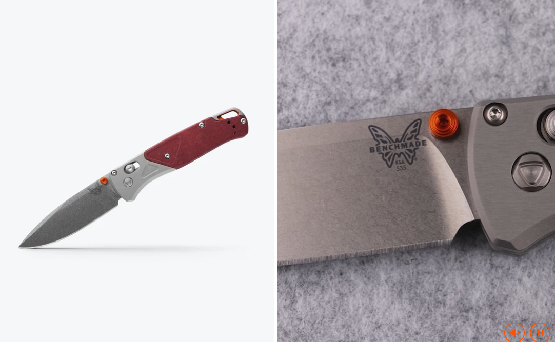 Benchmade Bugout AXIS Folding Knife #535-09