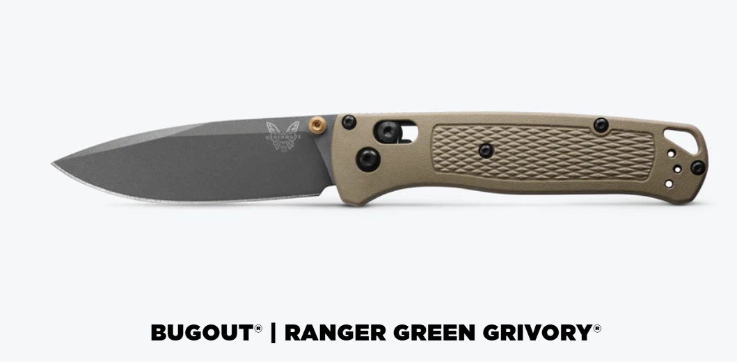 Benchmade Bugout AXIS Folding Knife #535GRY-1