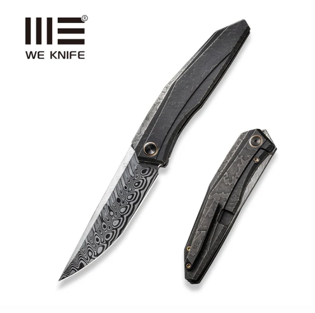 WEKNIFE Cybernetic Top Flipper Knife Titanium Handle #WE22033-DS1