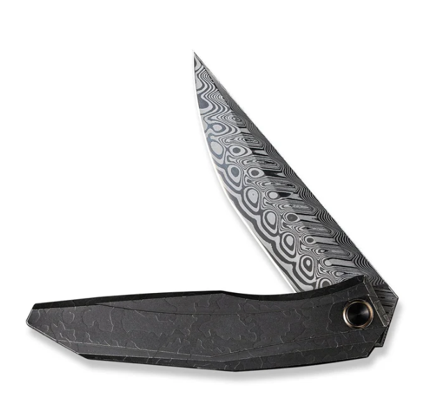 WEKNIFE Cybernetic Top Flipper Knife Titanium Handle #WE22033-DS1