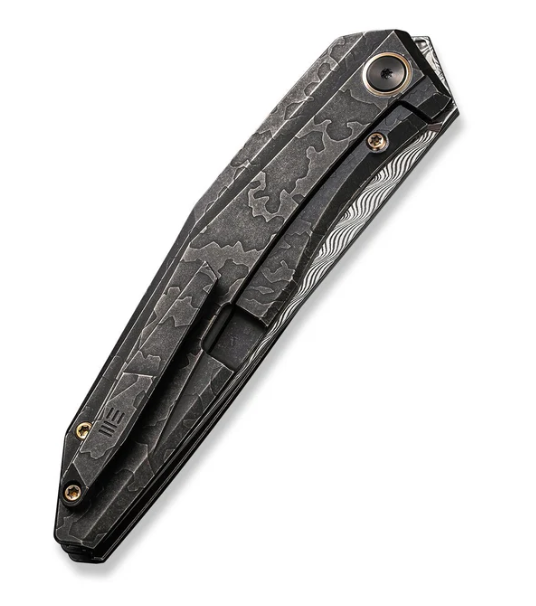 WEKNIFE Cybernetic Top Flipper Knife Titanium Handle #WE22033-DS1
