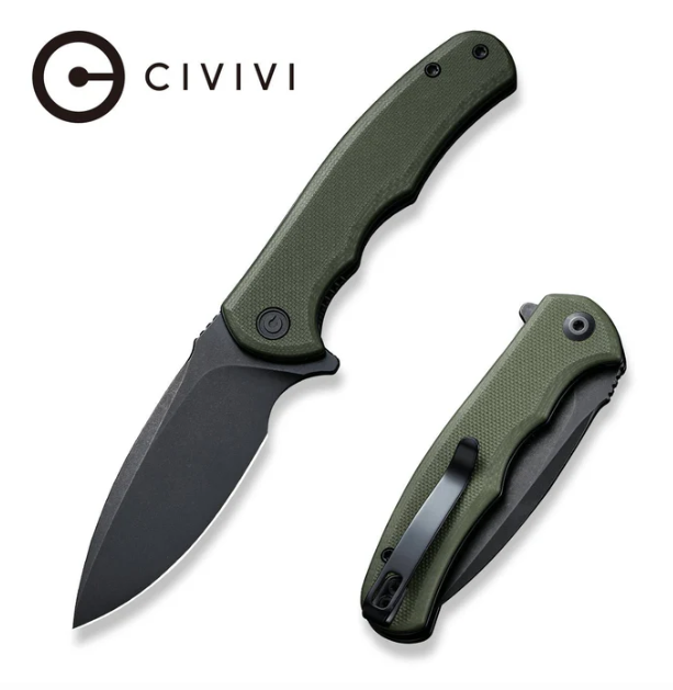 CIVIVI Mini Praxis Flipper Knife G10 Handle #C18026C-1