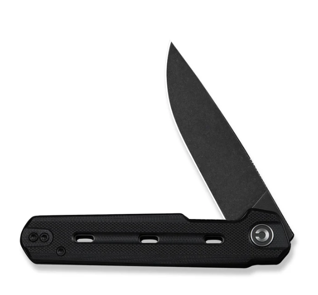 CIVIVI Navo Flipper Knife Black G10 Handle #C25015A-1