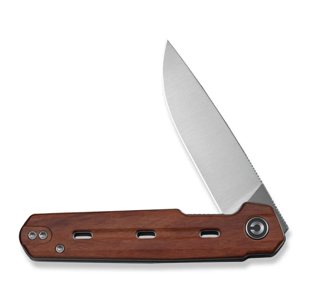CIVIVI Navo Flipper Knife Guibourtia Wood Handle #C25015B-1