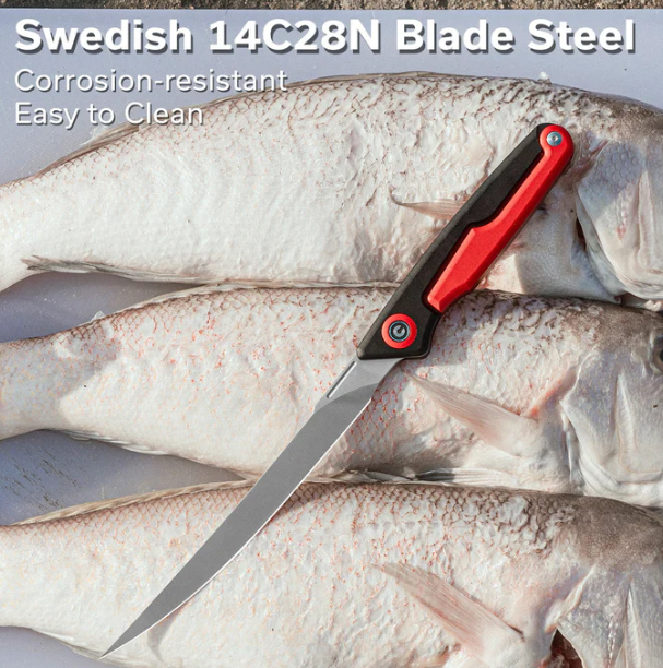 CIVIVI Shawka Folding Fillet Knife Aluminum Handle #C22029B-1