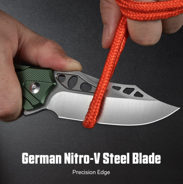 CIVIVI Biophase Flipper & Button Lock Knife Aluminum Handle #C23083-1