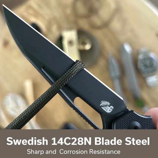 CIVIVI Guile Front Flipper & Thumb Hole Knife G10 Handle #C24062B-1