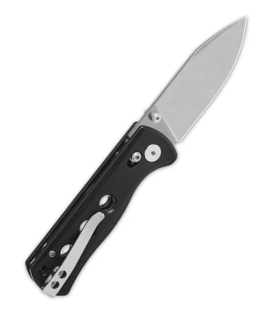 Canary Glyde lock, 14C28N stonewashed, Black G10 #QS150GL-A1