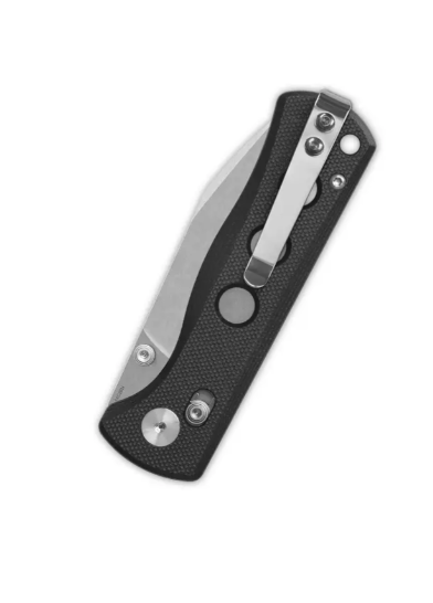 Canary Glyde lock, 14C28N stonewashed, Black G10 #QS150GL-A1