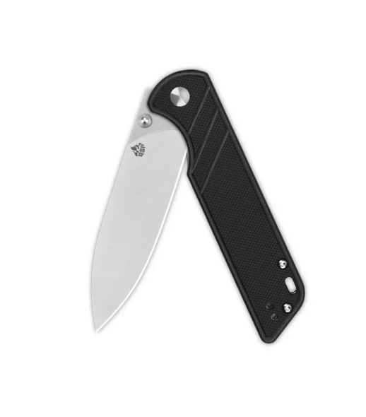 Parrot V2 Linerlock, D2 satin, Black G10 #QS102-A
