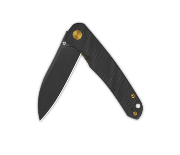 Otter Liner lock, 14C28N black, Black G10 #QS140-C2