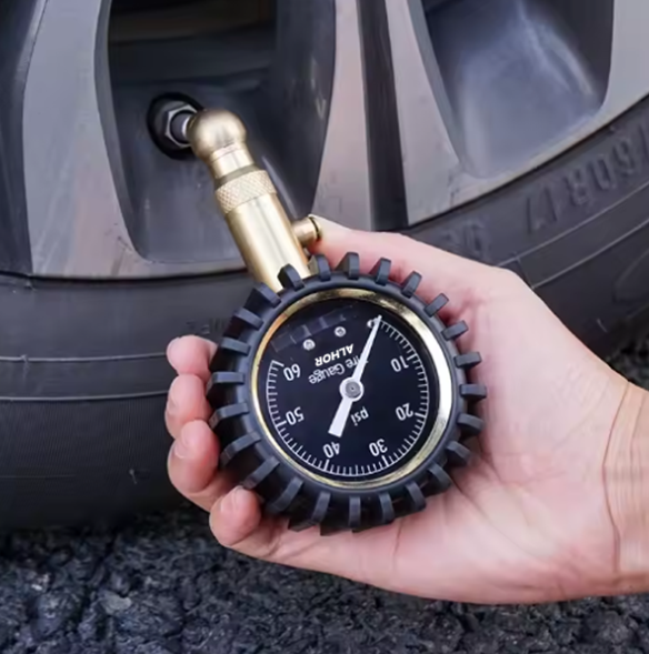 مقياس الاطارات من الحر مع شنطة للحفظ