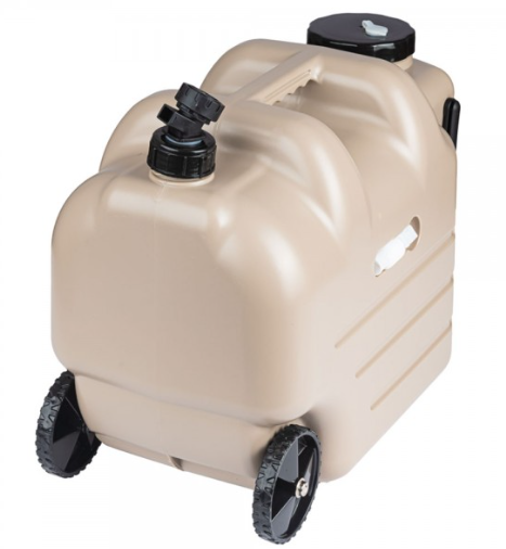 جركل ماء بحنفية وعجلات - 27  لتر من الرماية #22-4387