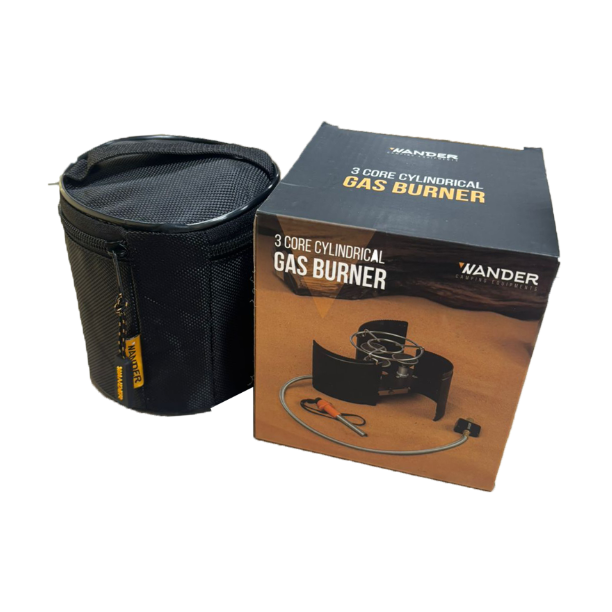 WANDER 3 CORE CYLINDRICAL GAS BURNER #WD-GAS47