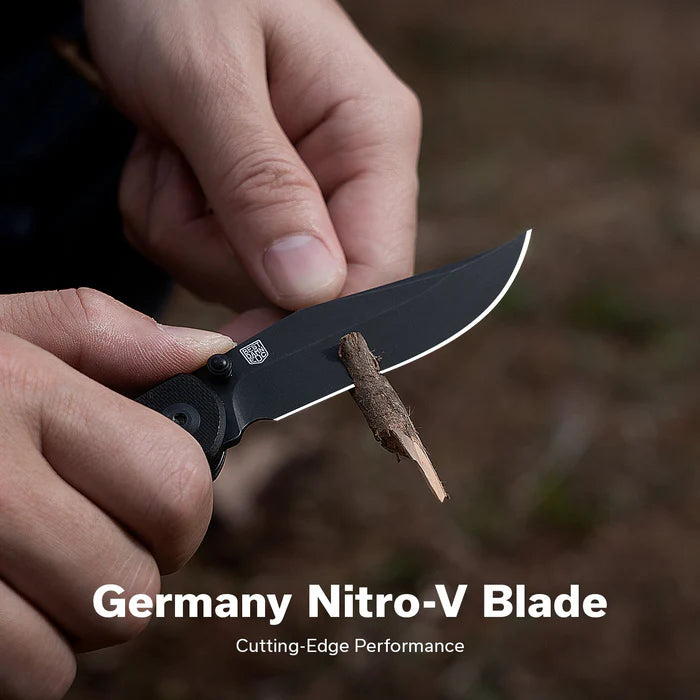 CIVIVI Clingman Front Flipper & Thumb Stud Knife G10 Handle #C23065-1