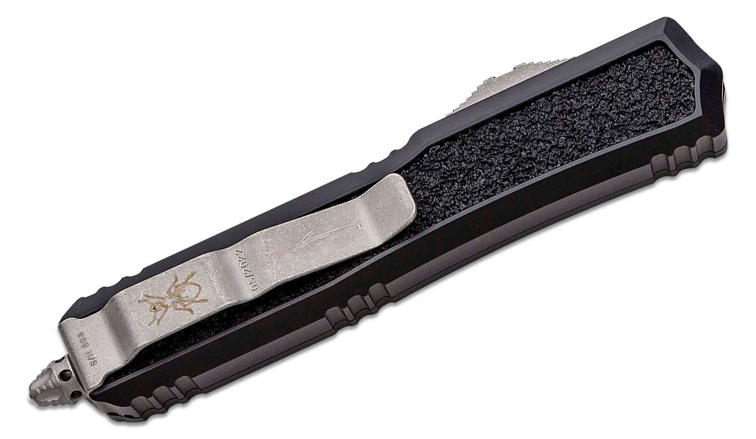 Microtech Auto Makora D/E OTF Ap Blk #MCT20610APS