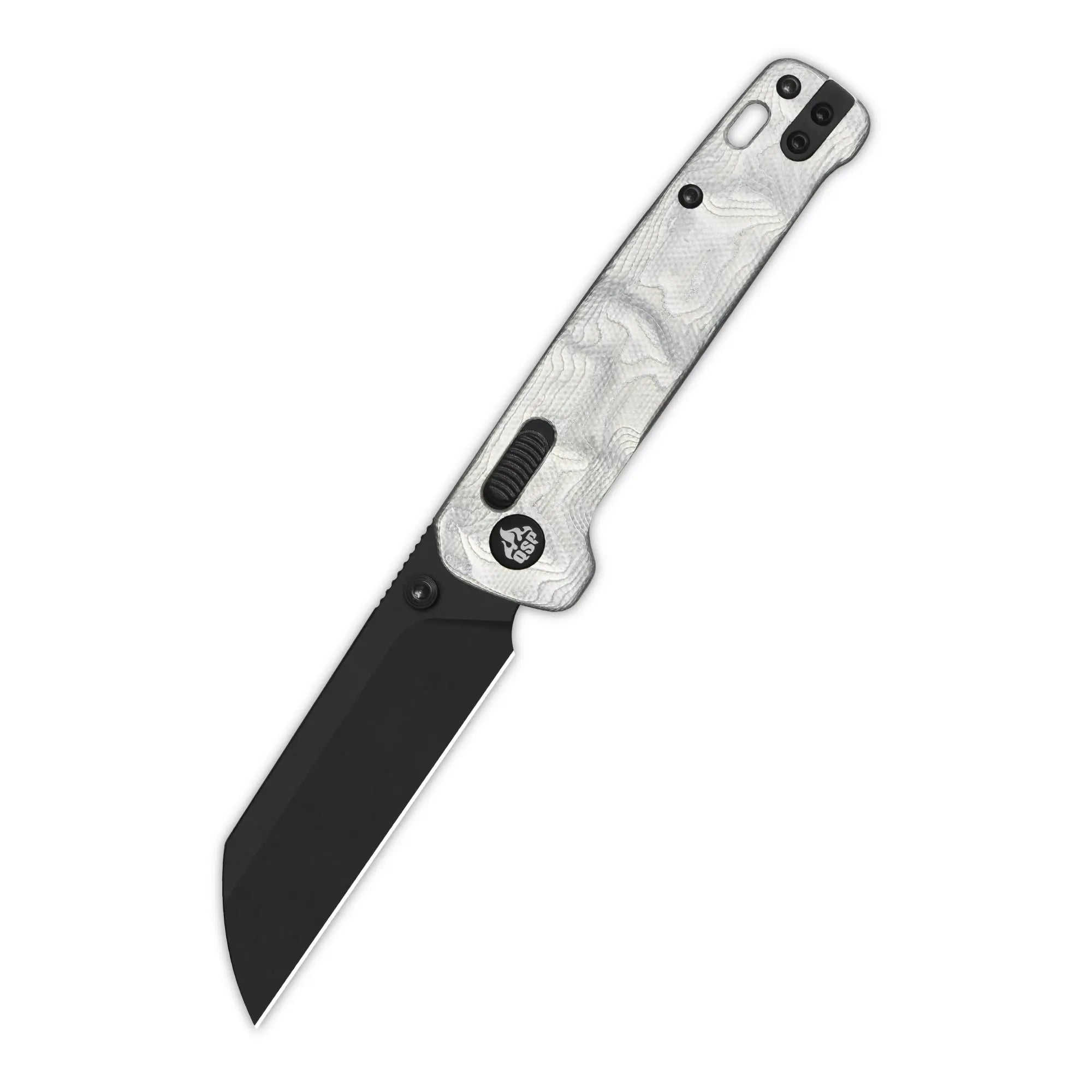 Penguin Glyde lock, 14C28N black, G10 with aluminum foil #QS130GL-G2