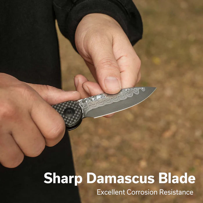 CIVIVI Elementum Slip Joint Knife Carbon Fiber Handle #C18062AJ-DS1