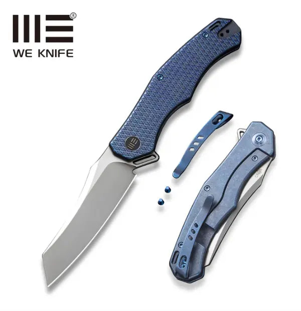 WEKNIFE RekkeR Flipper Knife Titanium Handle #WE22010G-4