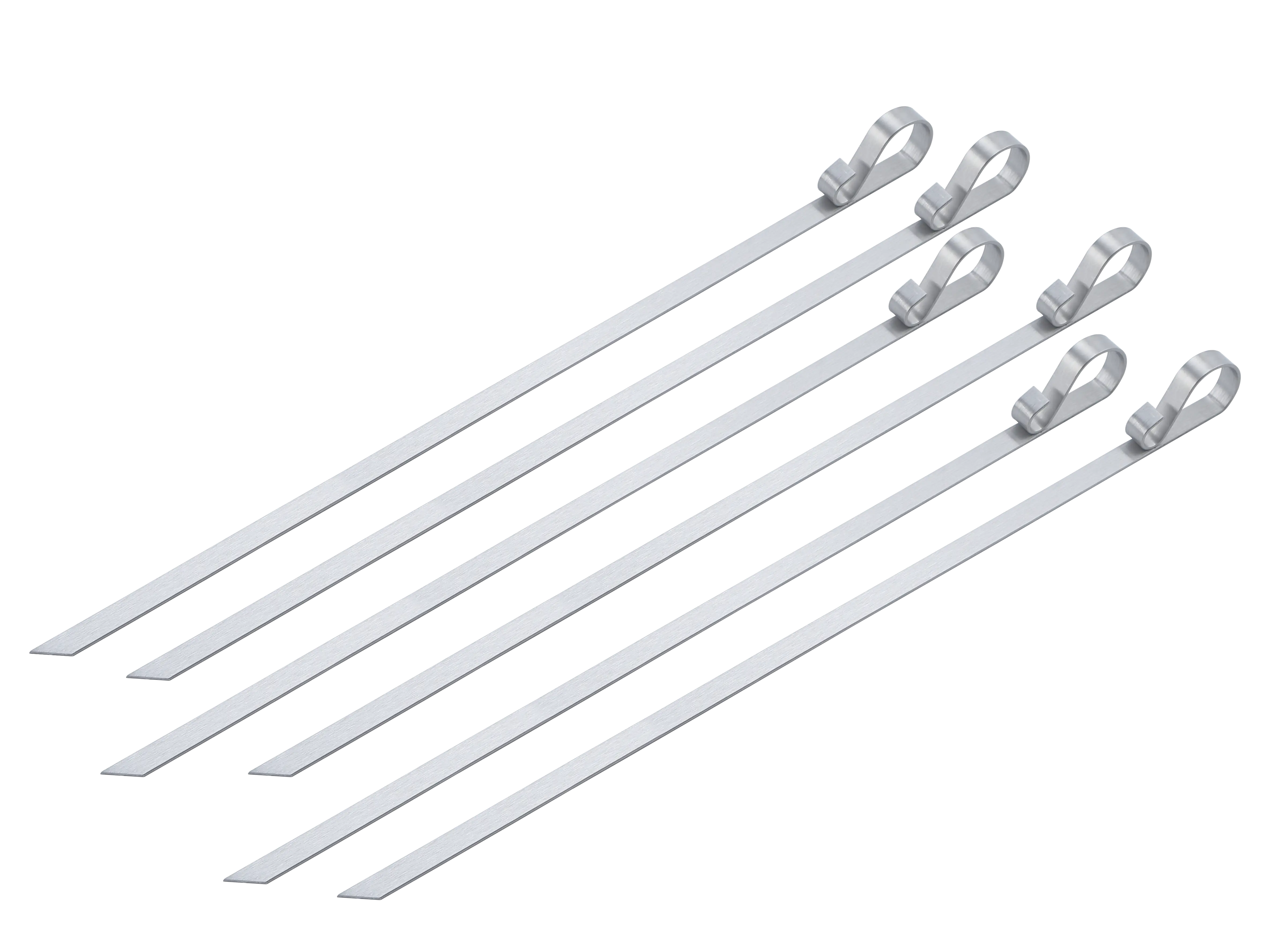 طقم اسياخ شواء 43 سم عدد 6 قطع من الحر