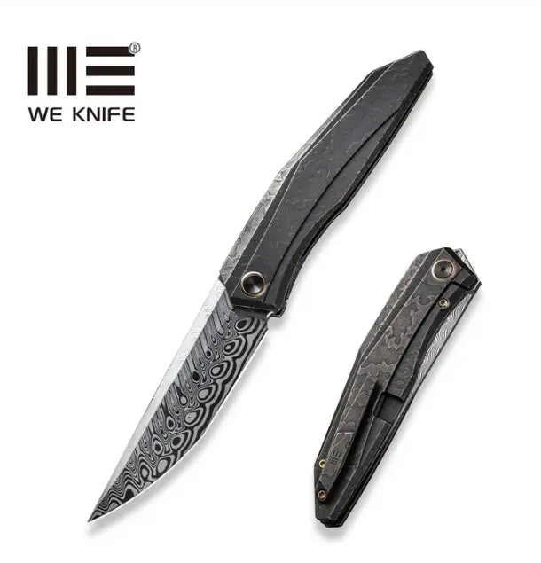 WEKNIFE Cybernetic Top Flipper Knife Titanium Handle #WE22033-DS1