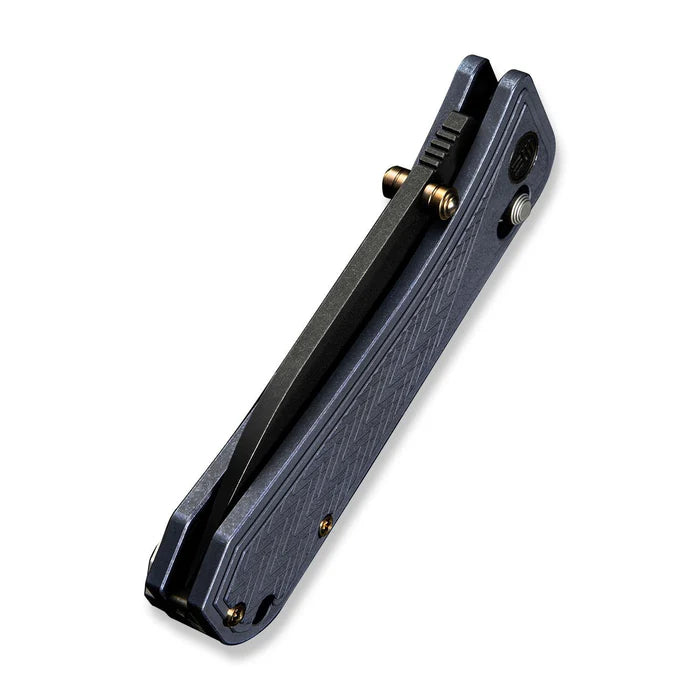 WEKNIFE Bougie Banter Thumb Stud & Crossbar Lock Knife Titanium Handle #WE24009-1