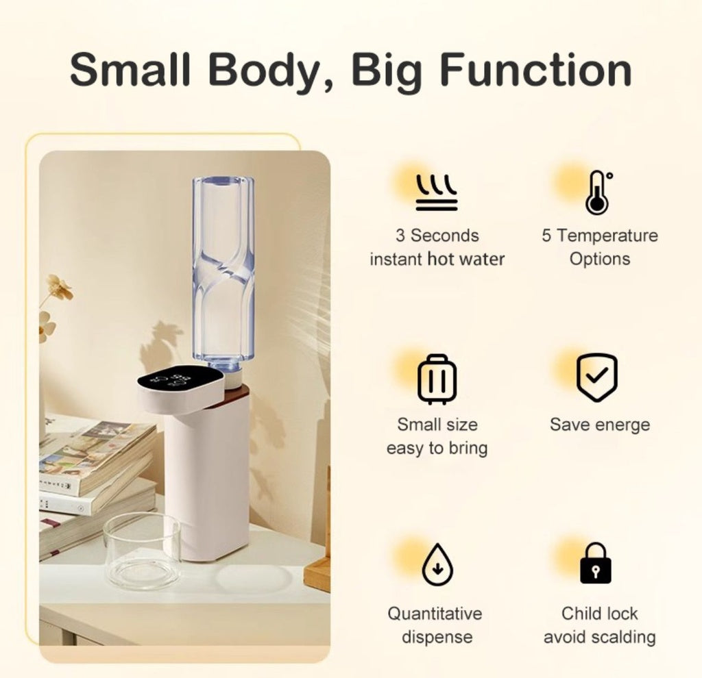7MD Portable Water Heater 5 Adjustable Temperatures #DS03