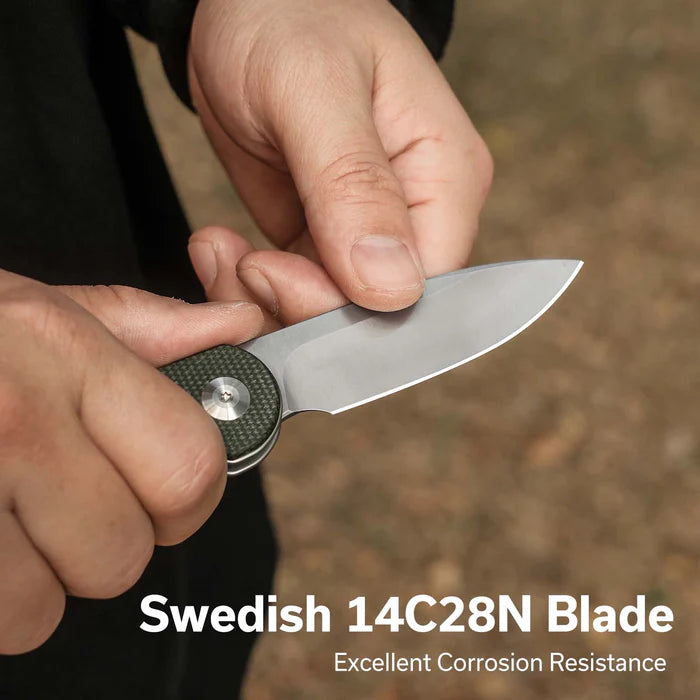 CIVIVI Elementum Slip Joint Knife Micarta Handle #C18062AJ-2