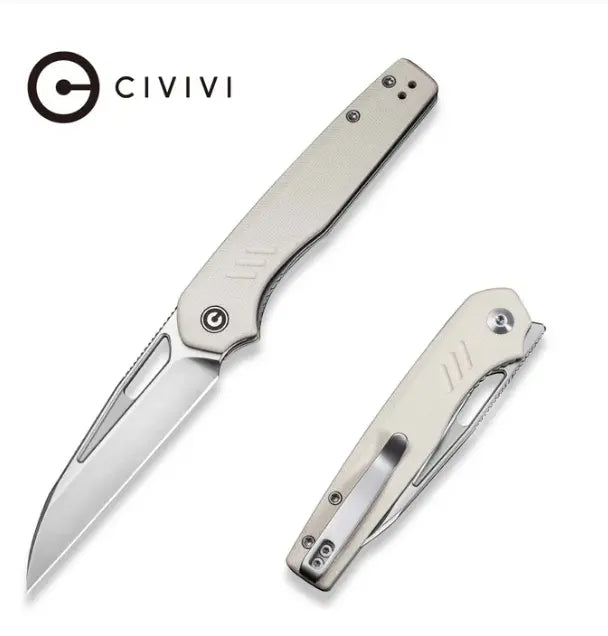 CIVIVI Guile Front Flipper & Thumb Hole Knife G10 Handle #C24062B-3
