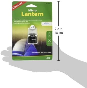 COGHLANS LED MICRO LANTERN - BLACK