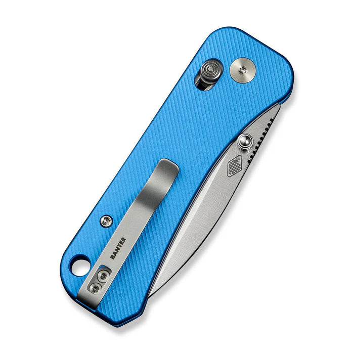 WEKNIFE Banter 2 Thumb Stud & Crossbar Lock Knife Aluminum Handle #WE23075-1