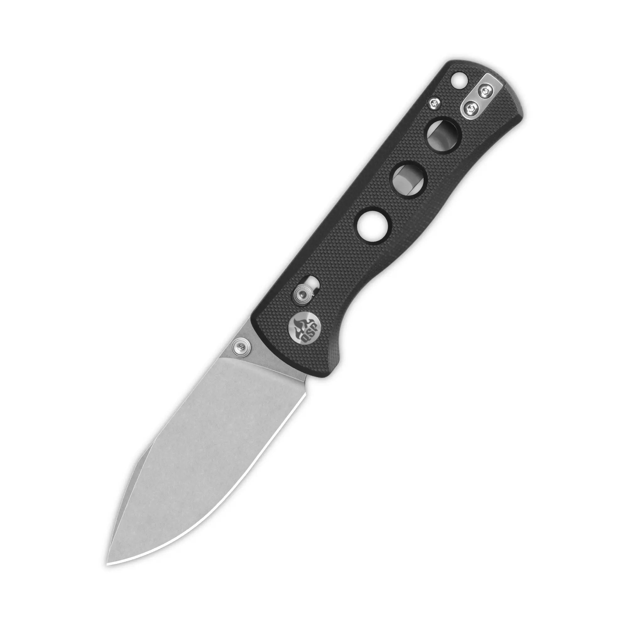Canary Glyde lock, 14C28N stonewashed, Black G10 #QS150GL-A1