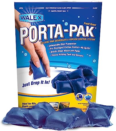 Walex Porta-Pak 10 Deodorizing Packets