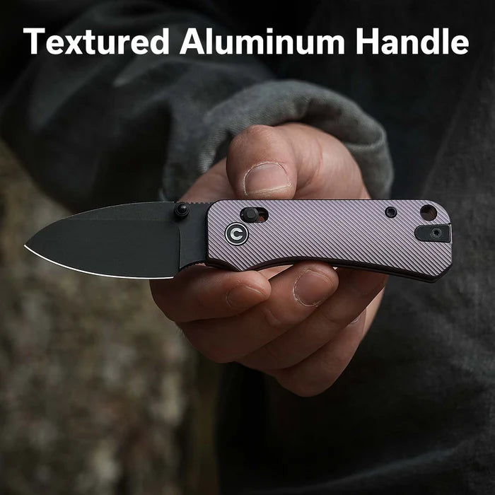 CIVIVI Baby Banter 2 Thumb Stud & Crossbar Lock Knife Aluminum Handle #C23074-2