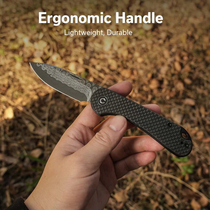 CIVIVI Elementum Slip Joint Knife Carbon Fiber Handle #C18062AJ-DS1