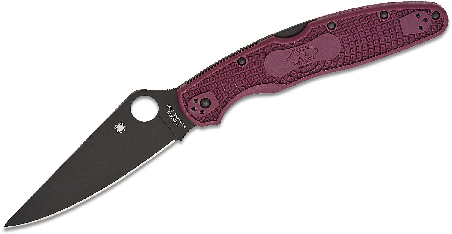 Spyderco Police 4 Lightweight Sprint Run #C07BGBKP4